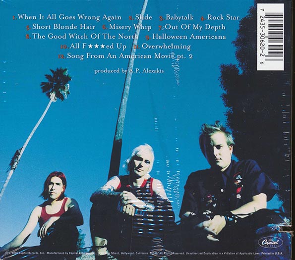 Everclear - Songs From An American Movie Volume 2: Good Time For A Bad Attitude (CD)