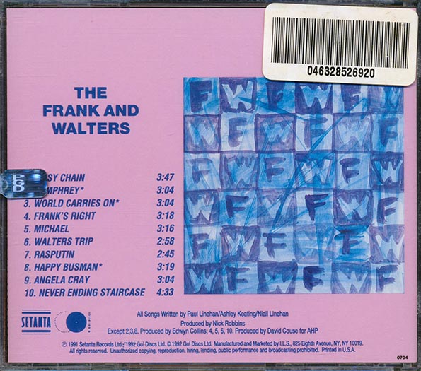 The Frank And Walters - The Frank And Walters (CD)