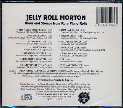 Jelly Roll Morton - Blues And Stomps From Rare Piano Rolls (CD)