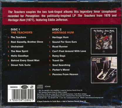 James Moody - The Teachers + Heritage Hum (2 albums on 1 CD) (CD)