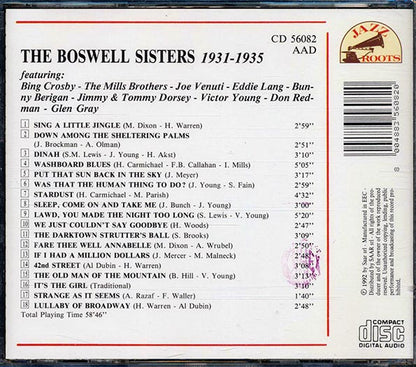 The Boswell Sisters - 1931-1935 (CD)