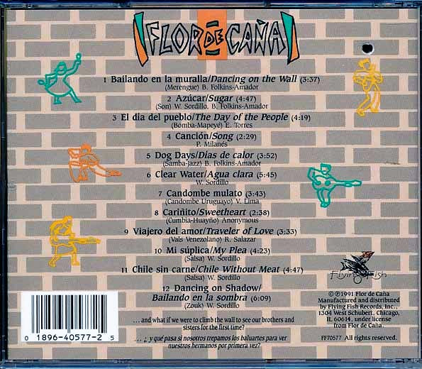 Flor De Cana - Dancing On The Wall / Bailando En La Muralla (incl. large booklet) (CD)