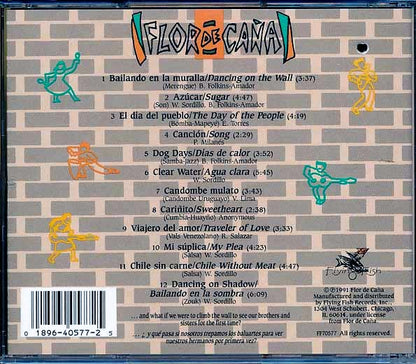 Flor De Cana - Dancing On The Wall / Bailando En La Muralla (incl. large booklet) (CD)