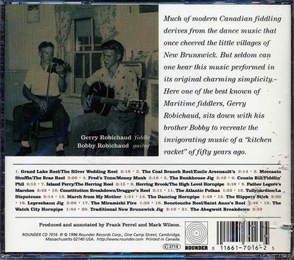 The Robichaud Brothers - The Slippery Stick: Traditional Fiddling From New Brunswick (incl. large booklet) (CD)