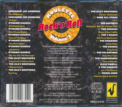 Screamin' Jay Hawkins, Wynonie Harris, The Isley Brothers, Etc. - Roulette Rock & Roll Volume 2 (CD)