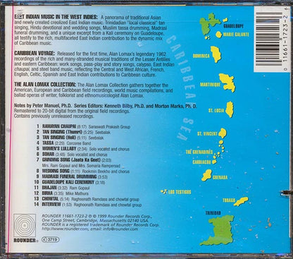 Alan Lomax, Various - Caribbean Voyage: East Indian Music In The West Indies, The 1962 Field Recordings (Alan Lomax) (incl. large booklet) (marked/ltd stock) (CD)