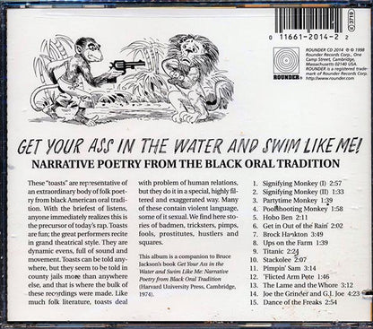 Various - Get You're Ass In The Water And Swim Like Me! Narrative Poetry From The Black Oral Tradition (incl. large booklet) (CD)