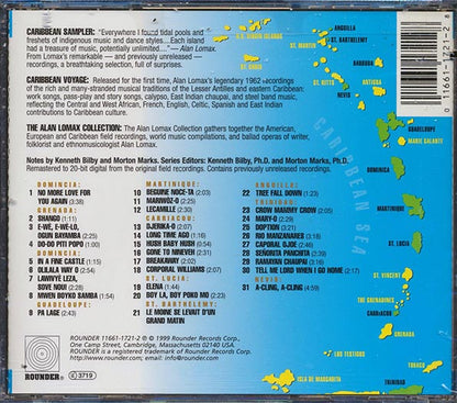 Various - Caribbean Voyage: Caribbean Sampler, The 1962 Field Recordings (Alan Lomax) (incl. large booklet) (marked/ltd stock) (CD)
