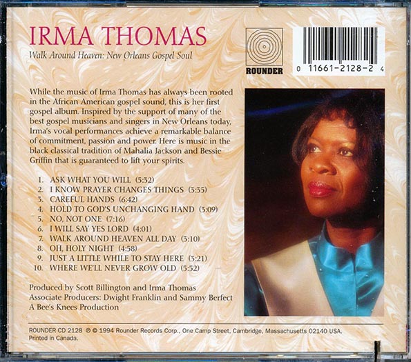 Irma Thomas - Walk Around Heaven: New Orleans Gospel Soul (CD)