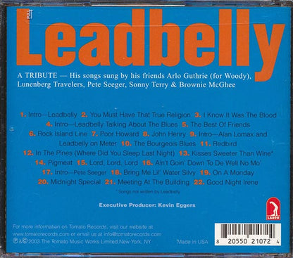 Leadbelly - A Tribute (CD)