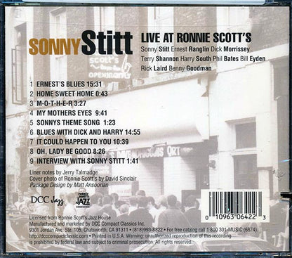 Sonny Stitt - Live At Ronnie Scott's (CD)