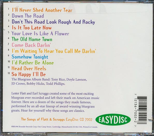 Flatt & Scruggs - The Songs Of Flatt & Scruggs (CD)