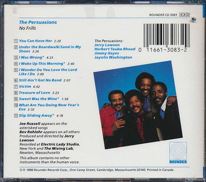 The Persuasions - No Frills (CD)