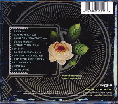Tonic - Head On Straight (CD)