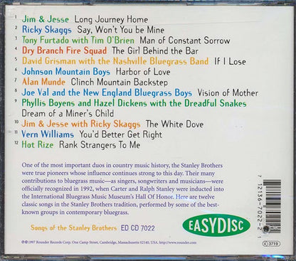 Ricky Skaggs, Jim & Jesse, Johnson Mountain Boys, Etc. - Songs Of The Stanley Brothers (CD)