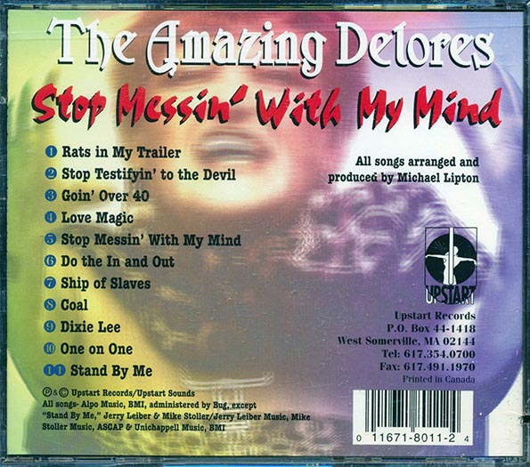 The Amazing Delores - Stop Messin' With My Mind (CD)