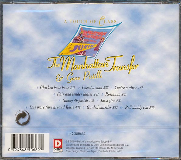 The Manhattan Transfer - A Touch Of Class (CD)