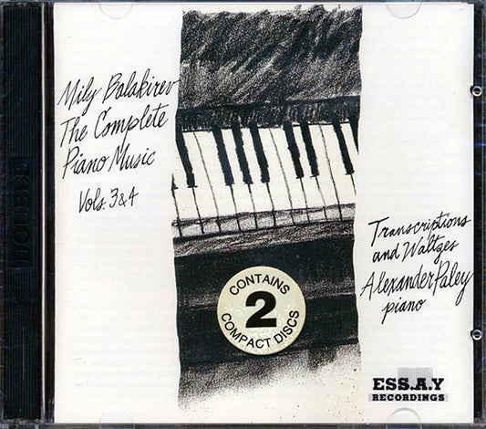 Mily Balakirev - The Complete Piano Music Volumes 3 & 4 (21 tracks) (2xCD) (CD)
