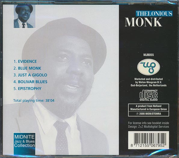 Thelonious Monk - Blue Monk (CD)