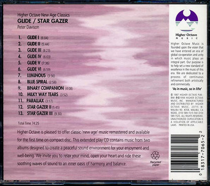 Peter Davison - Glide + Star Gazer (CD)