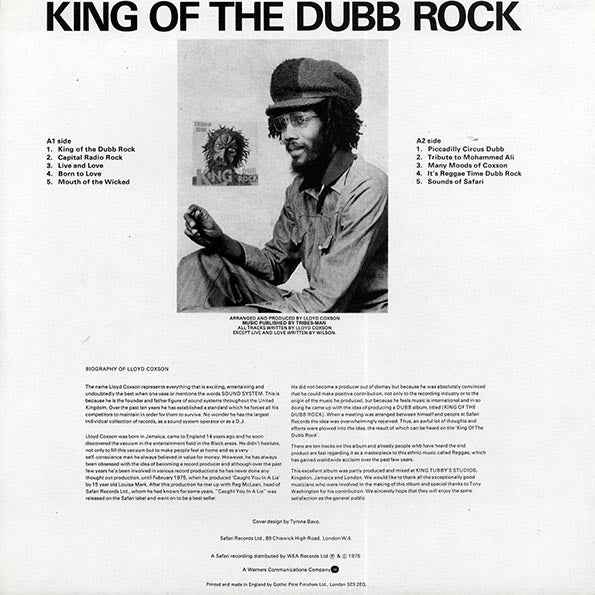Sir Coxsone Sound - King Of The Dub Rock Part 1 (LP)