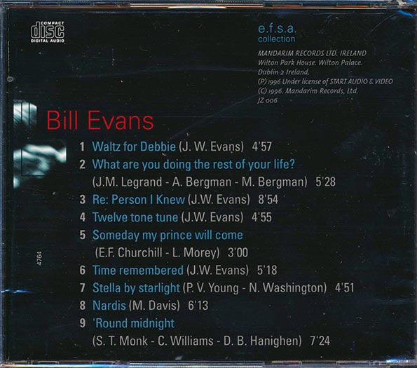 Bill Evans - Jazz Masters (CD)
