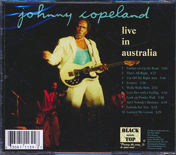 Johnny Copeland - Live In Australia (CD)