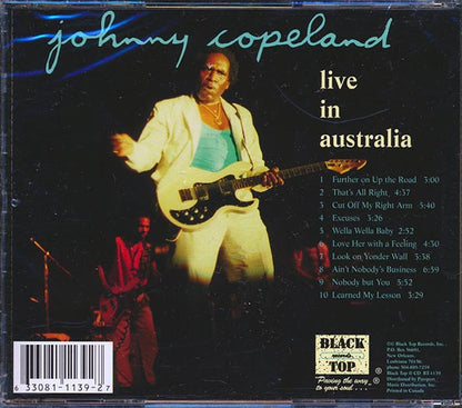 Johnny Copeland - Live In Australia (CD)