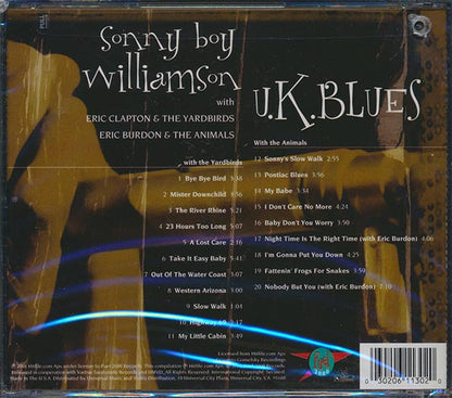 Sonny Boy Williamson, Eric Clapton & The Yardbirds - UK Blues (marked/ltd stock) (CD)