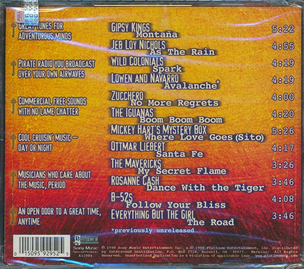 B-52's, Gypsy Kings, The Mavericks, etc. - Radio Free Music Volume 2 (CD)