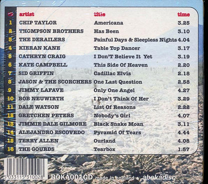 Jimmie Dale Gilmore, The Derailers, Kate Campbell, Etc. - Viva Americana (CD)
