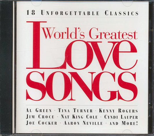 Tina Turner, Maxi Priest, Culture Club, Al Green, Etc. - World's Greatest Love Songs (CD)