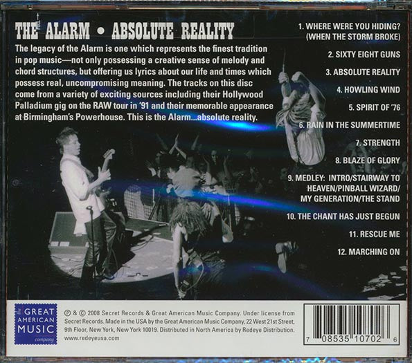 The Alarm - Absolute Reality (CD)