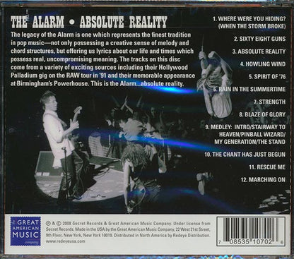 The Alarm - Absolute Reality (CD)
