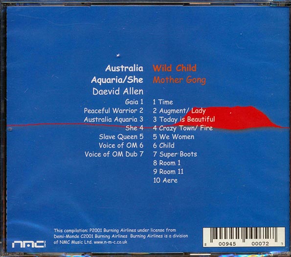 Daevid Allen, Mother Gong - Australia Aquaria: She + Wild Child (CD)