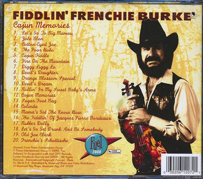 Fiddlin' Frenchie Burke - Cajun Memories (CD)