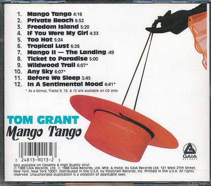 Tom Grant - Mango Tango (CD)
