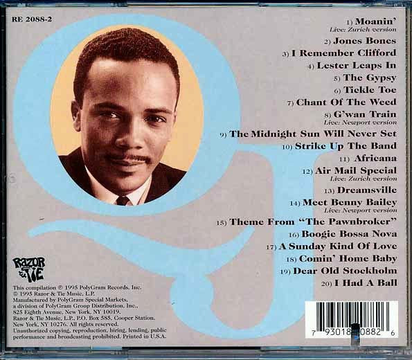 Quincy Jones & His Orchestra - Pure Delight: The Essence Of Quincy Jones & His Orchestra 1953-1964 (incl. large booklet) (CD)