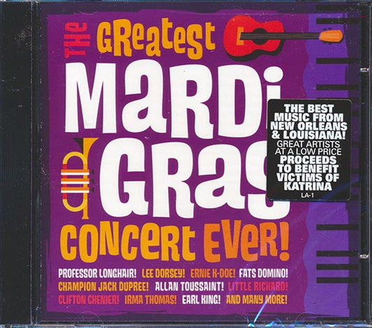 Fats Domino, Leo Dorsey, Allan Toussaint, Etc. - The Greatest Mardi Gras Concert Ever! (CD)