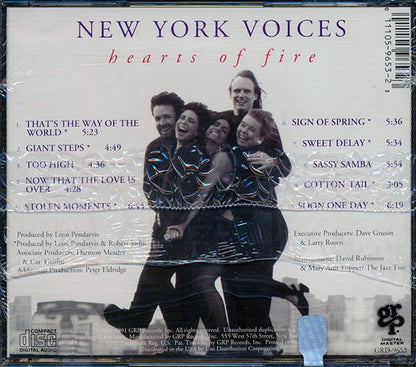 New York Voices - Hearts Of Fire (CD)