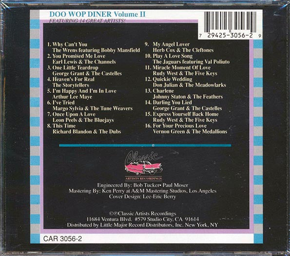 Various - Doo Wop Diner Volume 2 (CD)