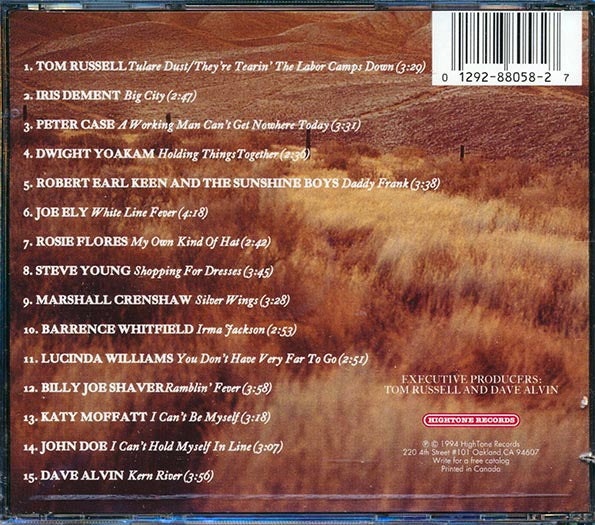 Dwight Yoakam, Lucinda Williams, Etc. - Tulare Dust: A Songwriters' Tribute To Merle Haggard (CD)
