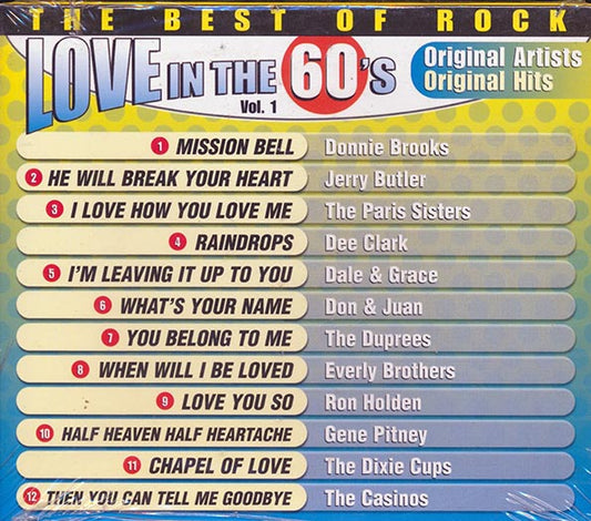 The Everly Brothers, Gene Pitney, Jerry Butler, Etc. - Love In The 60's: The Best Of Rock (CD)