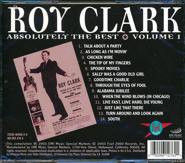 Roy Clark - Absolutely The Best Volume 1 (CD)