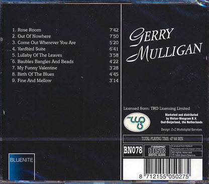 Gerry Mulligan - My Funny Valentine (CD)