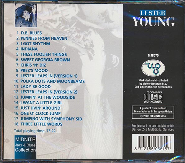 Lester Young - One O'Clock Jump (CD)