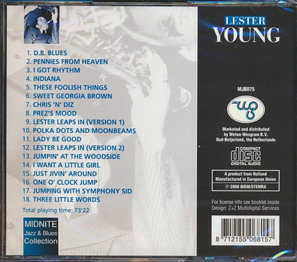 Lester Young - One O'Clock Jump (CD)