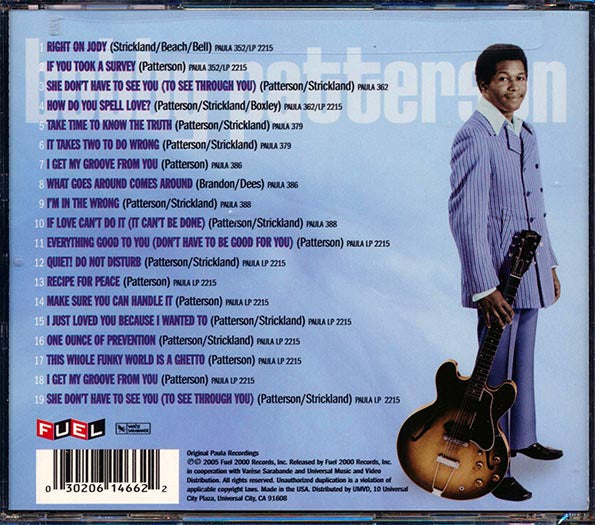Bobby Patterson - Soul Of The Man (CD)