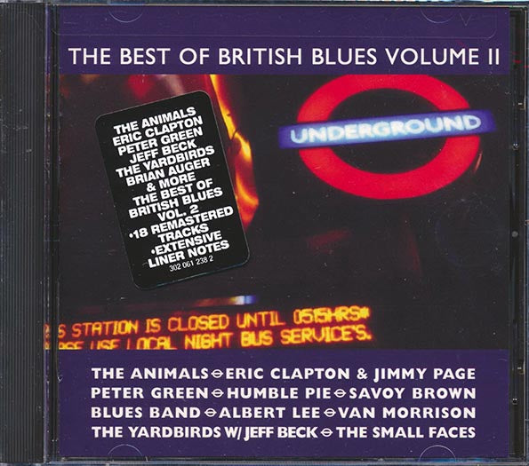 Eric Clapton, The Yardbirds, Jeff Beck, The Animals, Jimmy Page, Etc. - Best Of British Blues 2 (CD)