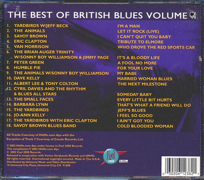 Eric Clapton, The Yardbirds, Jeff Beck, The Animals, Jimmy Page, Etc. - Best Of British Blues 2 (CD)